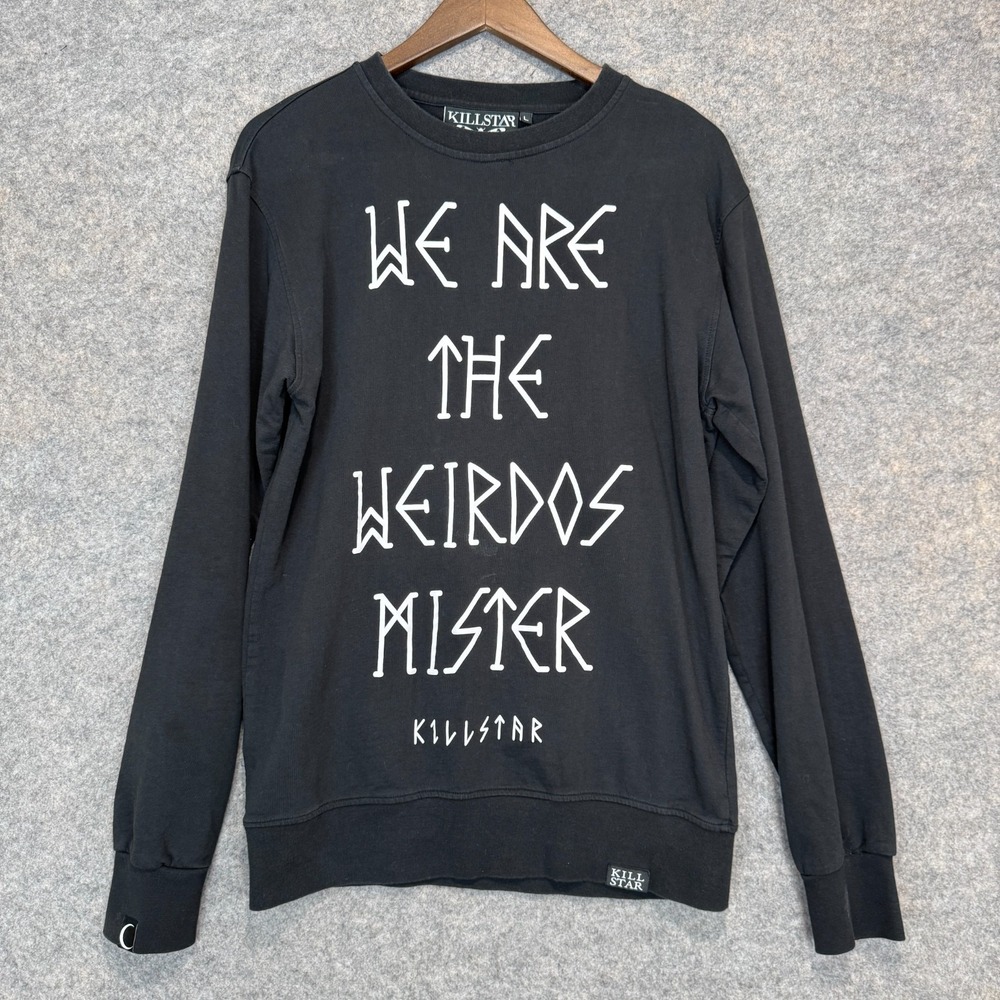 Killstar The Craft We Are The Weirdos Mister Sweatshirt Dress Top Womens Large